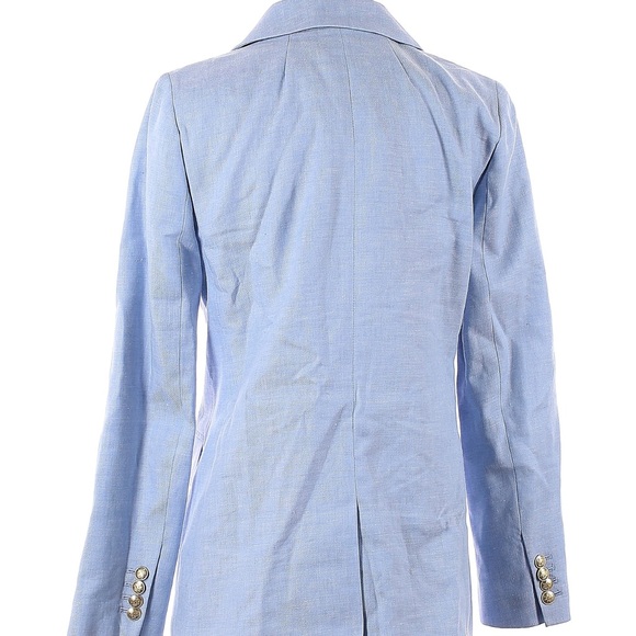 J. CREW Linen Bristol Blazer size 4 - Picture 3 of 6